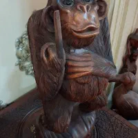 مجسمه چوبی کمیاب  و ارزنده