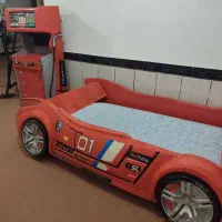 تخت خواب ماشینی و کمد بمپ بنزین