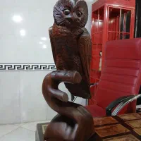 مجسمه چوبی جغد تایلندی