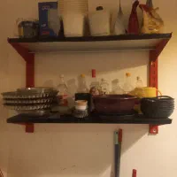 قفسه فلزی دو طبقه