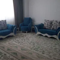 مبل آبی فیروزه ای