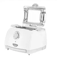 سرخ‌کن بدون روغن نو و استفاده‌نشده