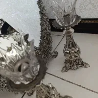 آینه شمعدان نو صحیح و سالم|آینه|تهران, بلورسازی|دیوار