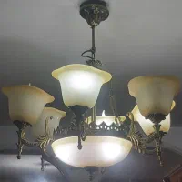 لوستر|لوستر و چراغ آویز|فشاپویه, |دیوار