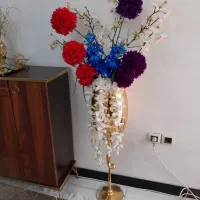 گل و گلدان|گل مصنوعی|بومهن, |دیوار