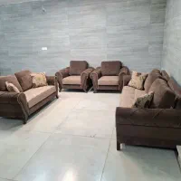 مبل سلتیک هفت نفره با پارچه تشک نو|مبلمان اداری|اصفهان, جلالیه|دیوار
