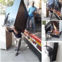 باربری کارگرخاورنیسان وانت حمل اثاثی منزل اساس کشی