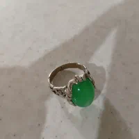 انگشتر عقیق سلیمانی نقره