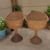 استند حصیری نو و سالم مخصوص اجیل و شکلات