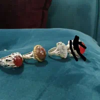 انگشتر های نقره تمام دست ساز