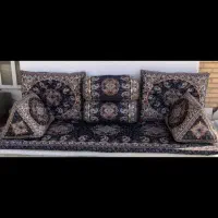 سرویس عربی و پشتی خلیجی و فرش