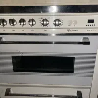 گاز پنج شعله فر دار تاکنو ایتالیا صفحه دیجیتال