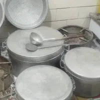 قابلمه دیگ شعله آب کش ملاقه