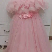 لباس مجلسی دخترانه سالم فقط ی بار پوشیده شده