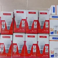 با سلام تعداد 30 عدد لامپ کم مصرف 9 و 12 W  نو نو