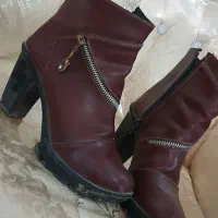 نیم بوت قرمز درحد نو سایز۳۸قیمت ۳۷۰ت|کیف، کفش، کمربند|قوچان, |دیوار