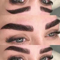 تتو میکروبلیدینگ ابرو فیبروز ابرو خط چشم شیدینگ