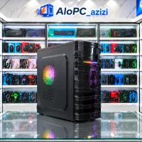 الو پی‌سی عزیزی کیس گیمینگ Rx580 با RGB