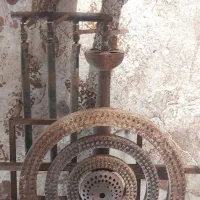 دو عدد اجاق گاز بزرگ برای پخت نذری