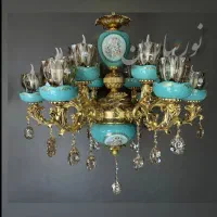 لوستر  سرامیکی عالجناب با شرایط خرید آسان|لوستر و چراغ آویز|مشهد, شهرک رازی (شهرک غرب)|دیوار