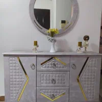 میز tv و آیینه کنسول|بوفه، ویترین، کنسول|رشت, کوی حسینی|دیوار