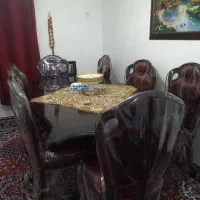 میزغذاخوری ومبلمان ۸نفره|مبلمان خانگی و میز عسلی|اهواز, رسالت|دیوار