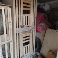 قفس آهنی و چوبی