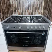 گاز 5 شعله و فر دار و جوجه گردان