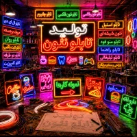 تولید تابلو نئون فلکسی/LED ال ای دی نعون سازی