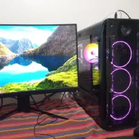 کیس گیمینگ با گرافیک  rx6800|رایانه رومیزی|تهران, ابوذر|دیوار