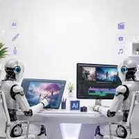ساخت تصاویر خاص با AI و تدوین و ادیت ویدیو