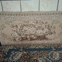پشتی دو رو طرح گل