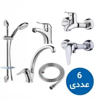 سری ۶عددی شیرآلات اهرمی (۵سال ضمانت)
