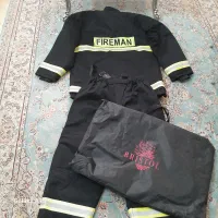 لباس کاپشن وشلوار آتشنشانی مارک بریستول انگلیسی
