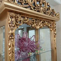 بوفه ی طلایی چراغدار|بوفه، ویترین، کنسول|تبریز, |دیوار