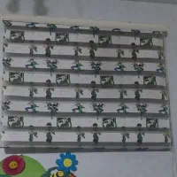 پرده زبرا کودک