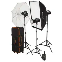 کیت فلاش 200 ژول GEMINI GS200II STUDIO FLASH KIT