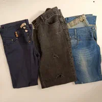 تعدادی شلوار لی|لباس|شاهرود, |دیوار