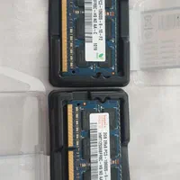 ۲ عدد رم ۲ گیگ لپ تاپی های نیکس کره ddr3|قطعات و لوازم جانبی رایانه|تهران, دروس|دیوار