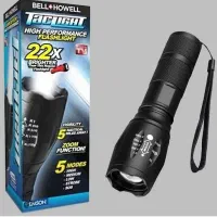 چراغ قوه پلیسی 5 حالته Tac Light-مشکی|کوهنوردی و کمپینگ|قم, میدان نو|دیوار