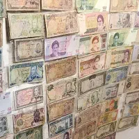 انواع اسکناس و سکا ایرانی و خارجی از 15 تومن