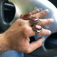 انگشتر نقره قدیمی
