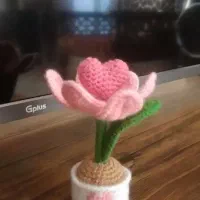 گلدان بافتنی