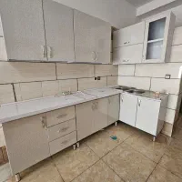 کابینت فلزی با درب چوبی