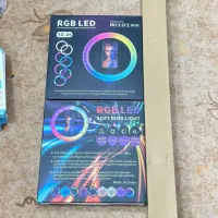 رینگ لایت به همراه پایه|دوربین عکاسی و فیلم‌برداری|قزوین, |دیوار