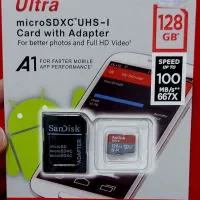 رم میکرو ۱۲۸ گیگ  SanDisk Ultra (آکبند و پلمپ)