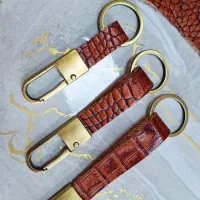 سر سوئیچ چرم طبیعی گاوی اصل با یراق خارجی|کیف، کفش، کمربند|زنجان, |دیوار