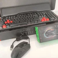 کیبورد xpg summoner rgb  +موسRAZER basilisk v3 rgb
