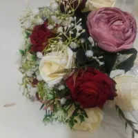 دو عدد دسته گل کاملا سالم