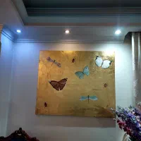 ۲ تا تابلو ورق طلا قیمت هر کدام جداگانه یک میلیون.